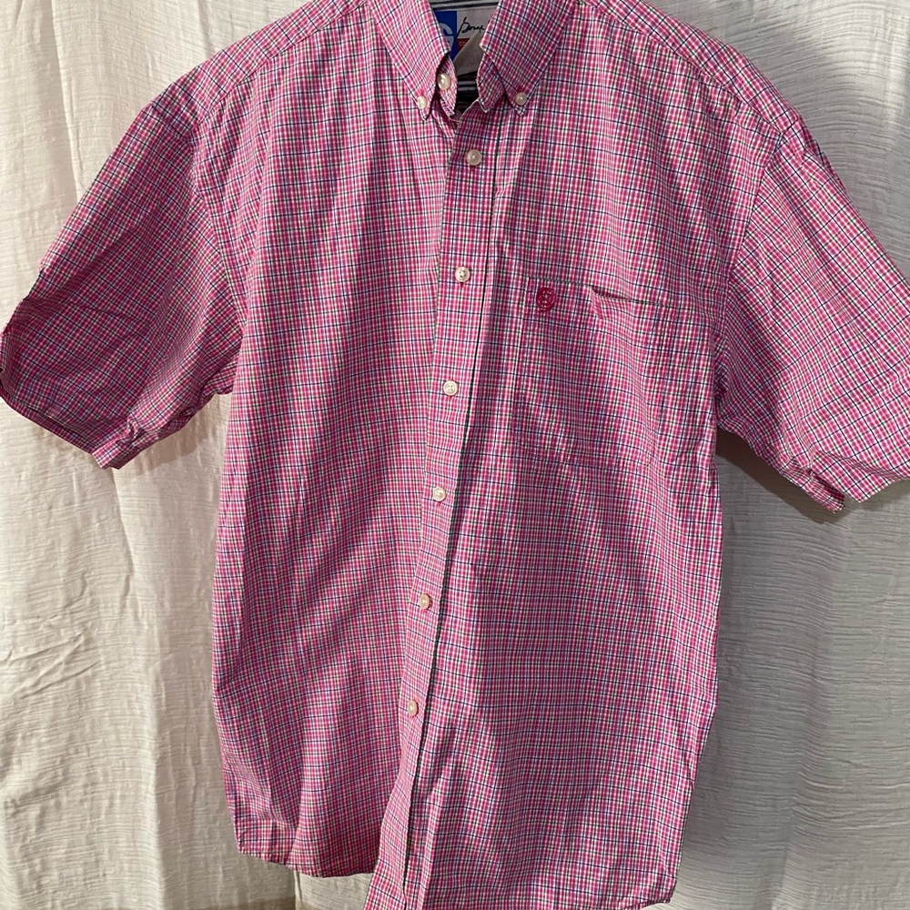 Wrangler cowboy cut George Strait  Casual Button Down Shirt